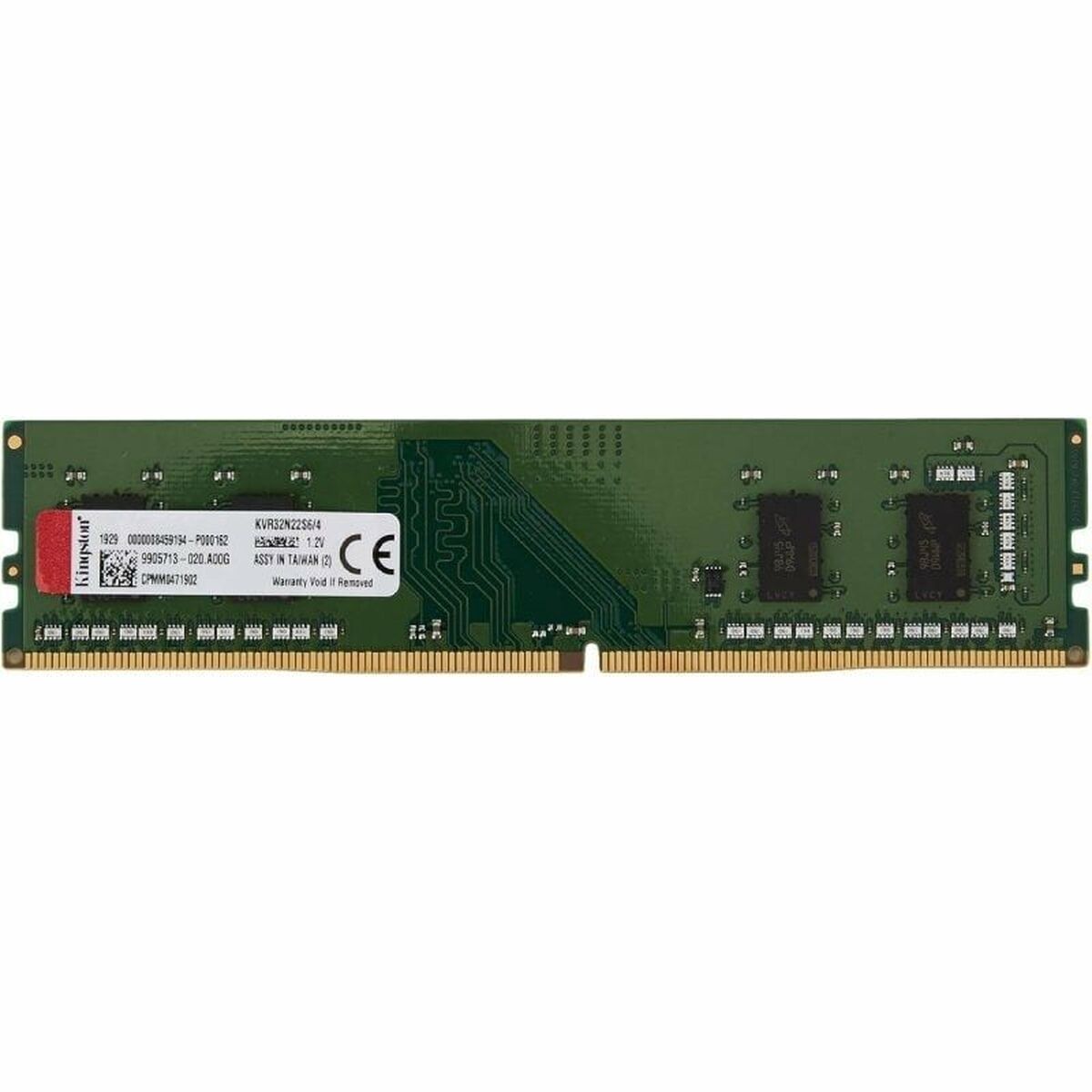 RAM-minne Kingston KVR32N22S6/4 4 GB DDR4 3200 MHz CL22