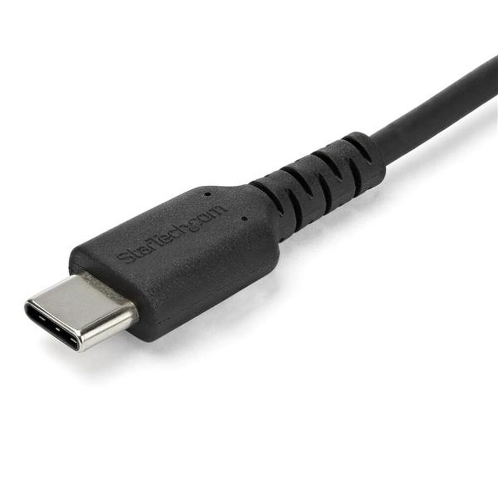 USB A till USB C Kabel Startech RUSB2AC1MB           Svart - 2