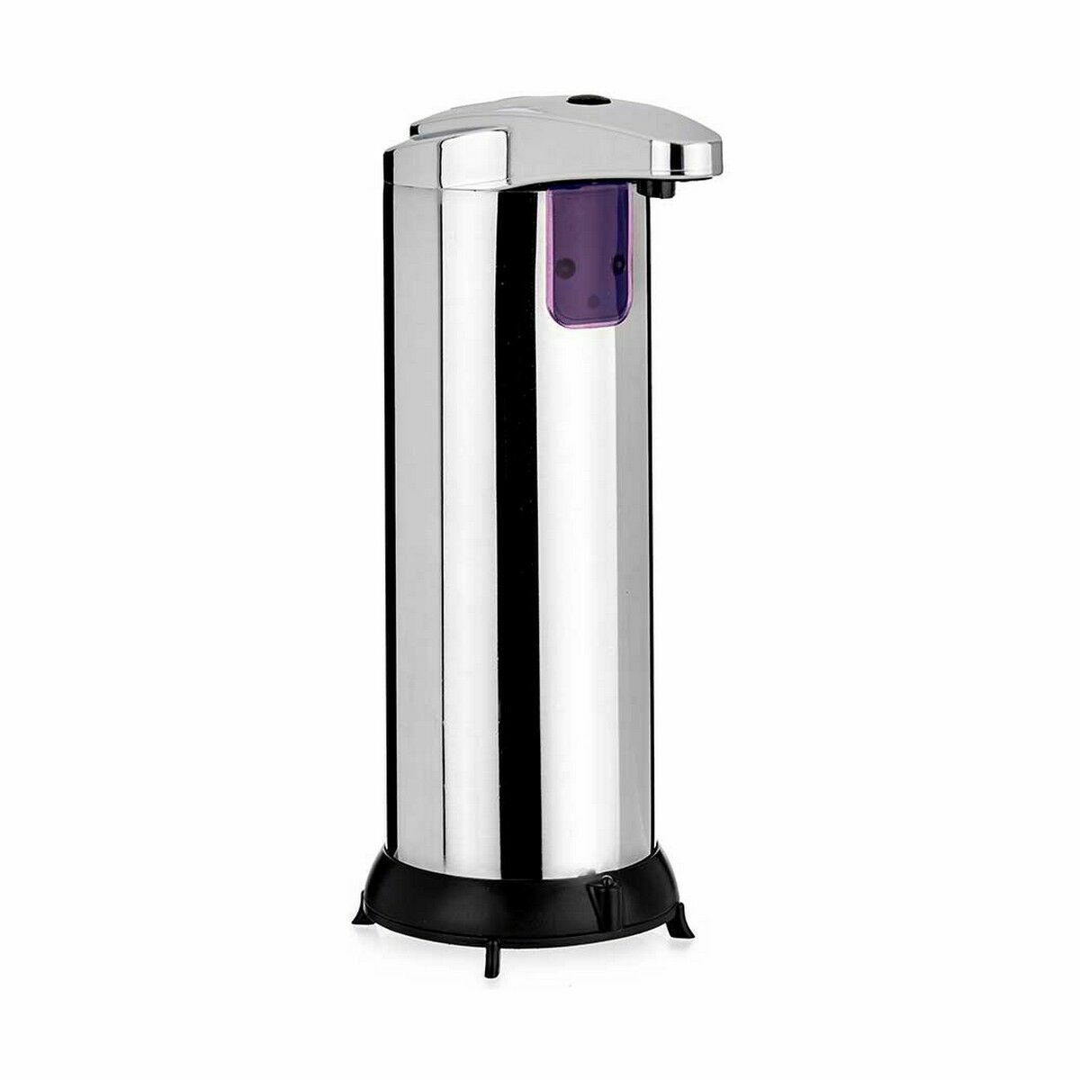 Automatisk tvålpump med sensor Silvrig Rostfritt stål ABS 220 ml (12 antal) - 5