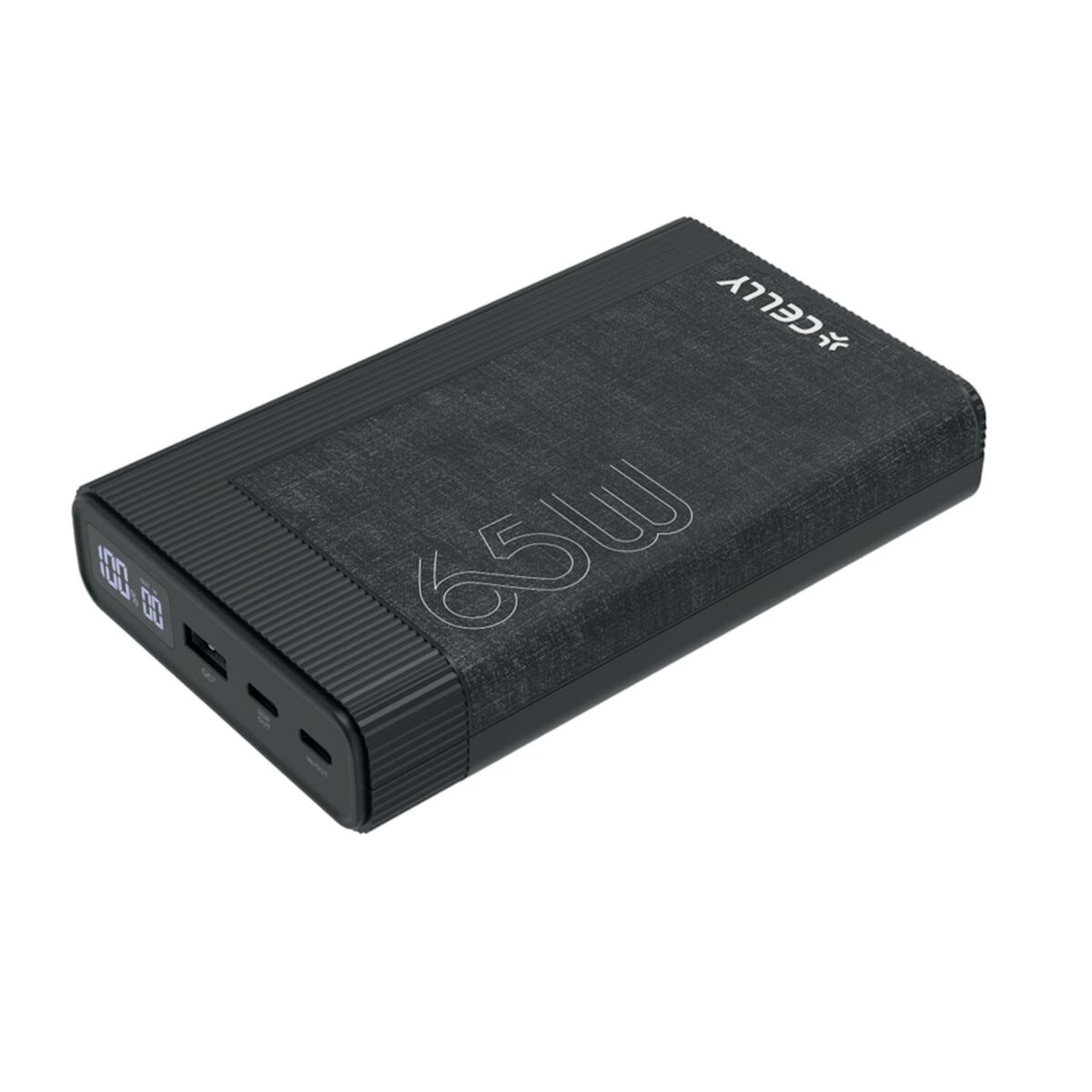 Powerbank Celly PBPD65W20EVOBK Svart 20000 mAh - 2