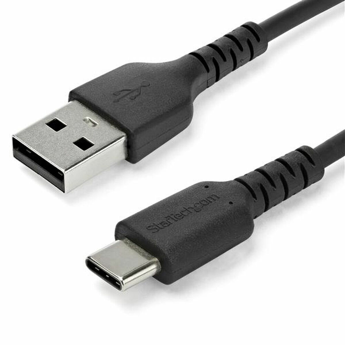 USB A till USB C Kabel Startech RUSB2AC2MB           Svart - 3
