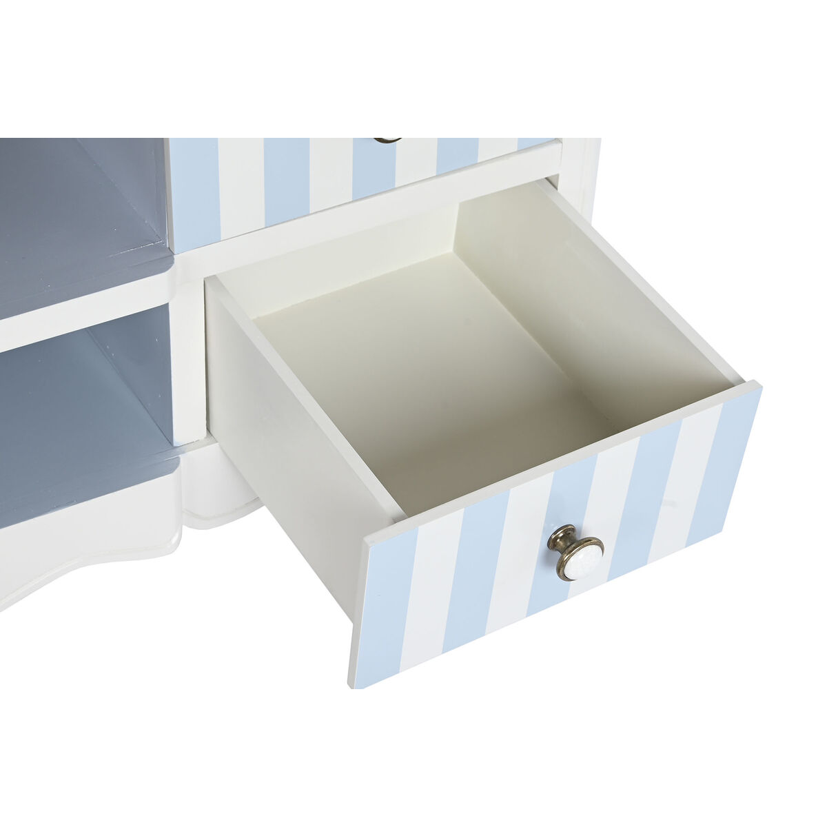 TV-möbler DKD Home Decor Vit Himmelsblå (120 x 48 x 60 cm) - 5