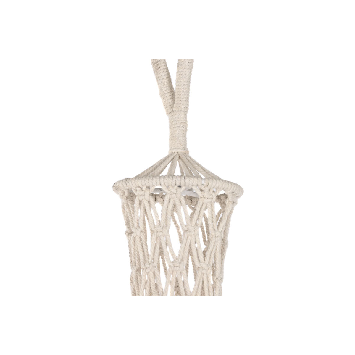Lampskärm Home ESPRIT Beige Boho 30 x 30 x 170 cm - 2