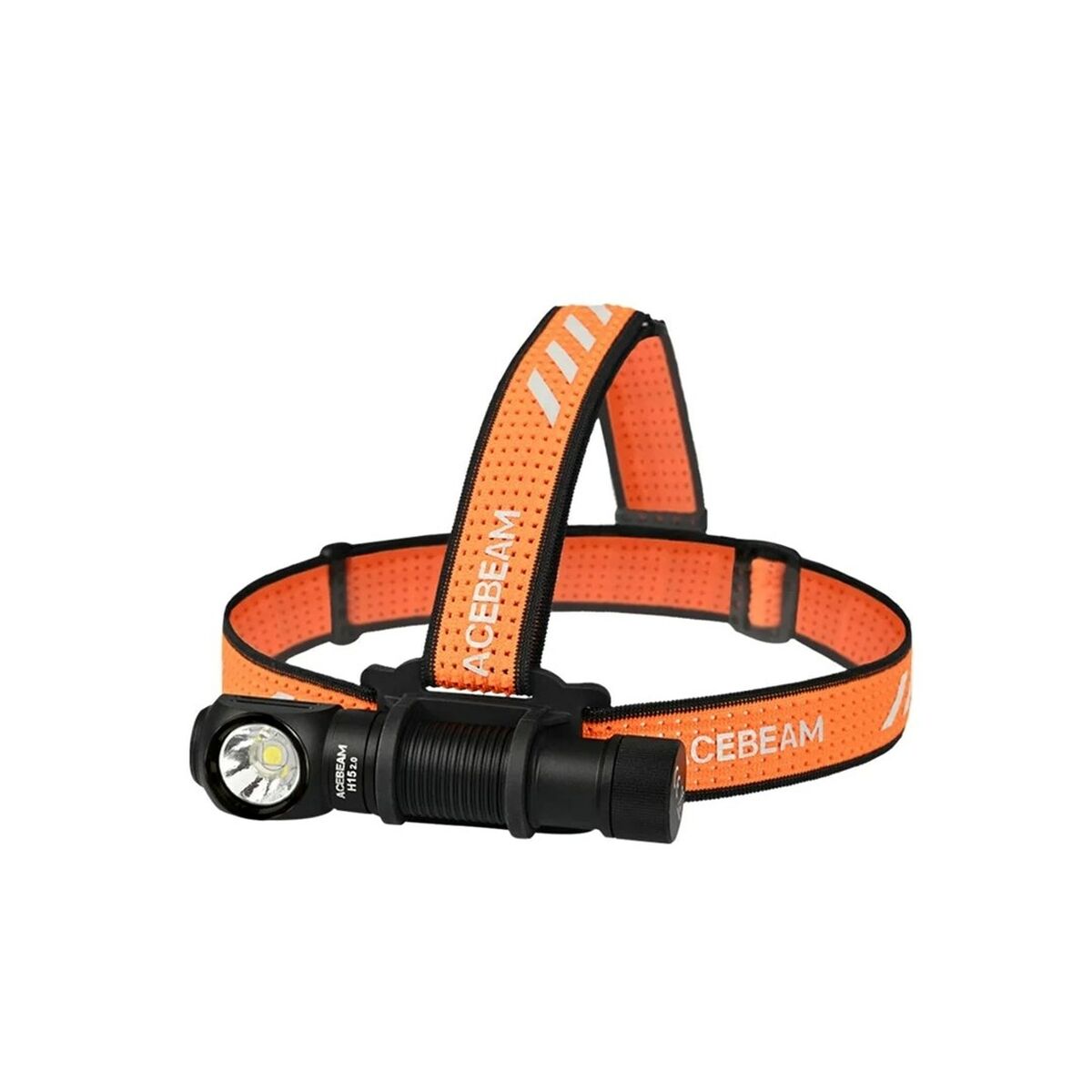 LED-lampa för huvudet Acebeam H15 2.0 Svart Orange