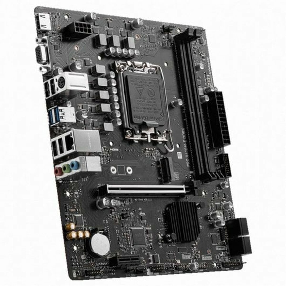 Moderkort MSI PRO H610M-E DDR4 DDR4 mATX H610 LGA 1700 - 4