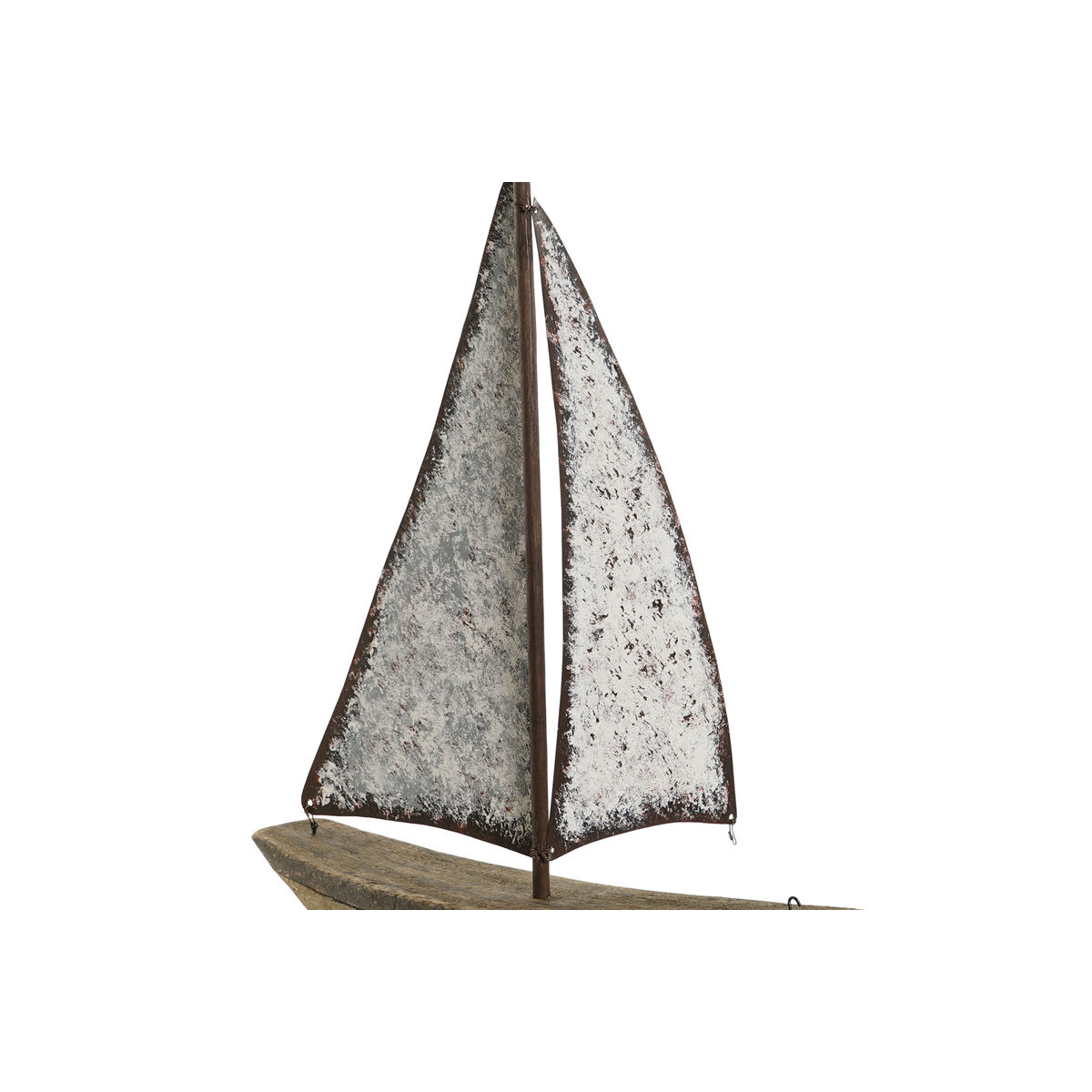 Prydnadsfigur Home ESPRIT Vit Naturell Tårtmakare Antikbehandlad 35,3 x 8 x 46,5 cm - 6