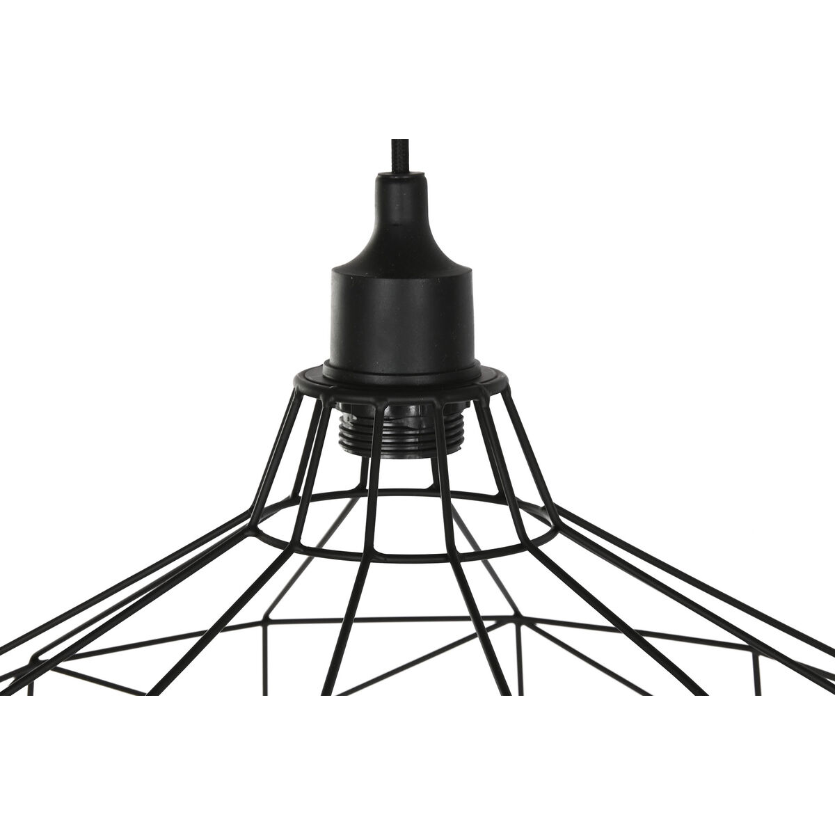 Taklampa Home ESPRIT Svart Gyllene Metall 50 W 39 x 39 x 25 cm (2 antal) - 3