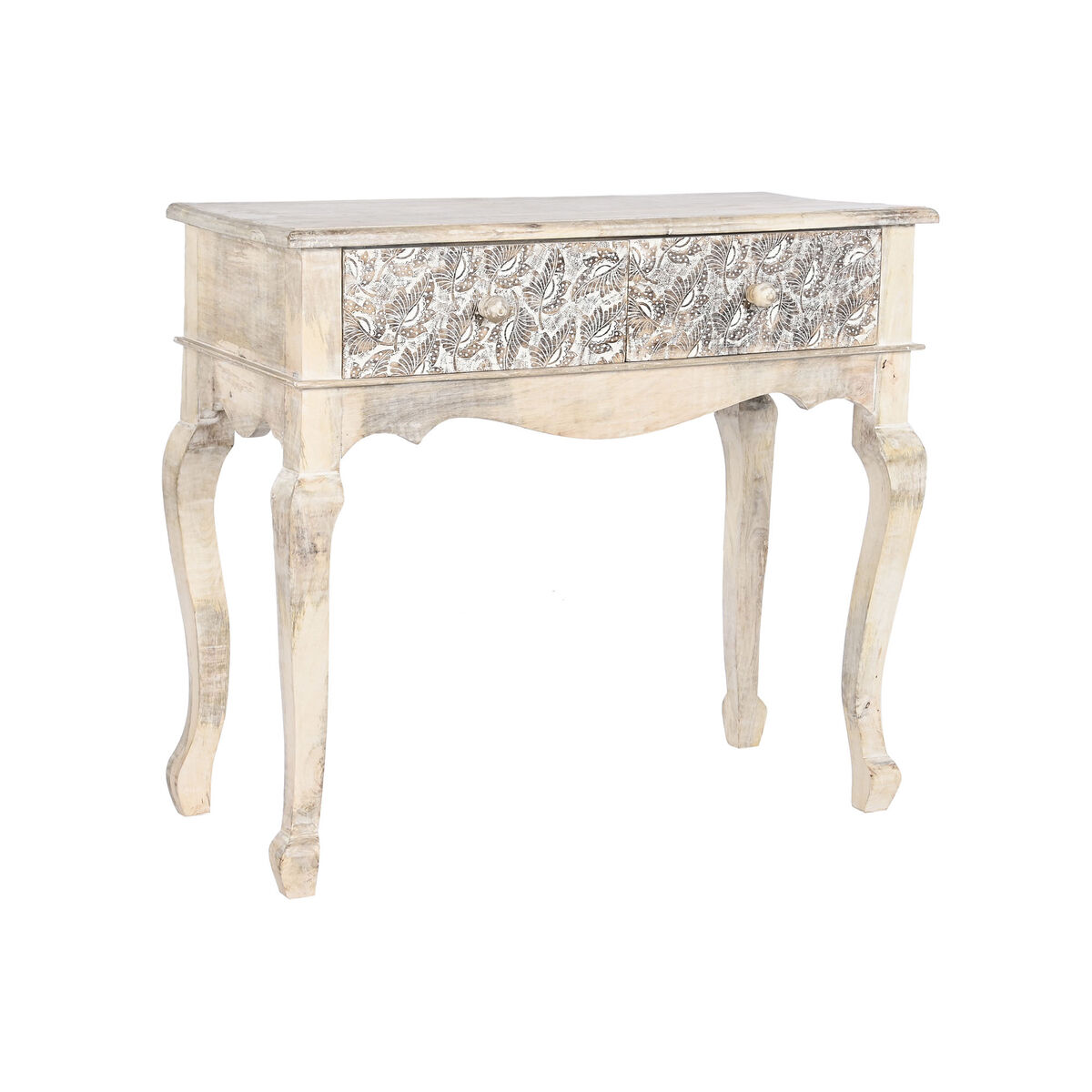 Mottagare DKD Home Decor Vit 91 x 42 x 81 cm