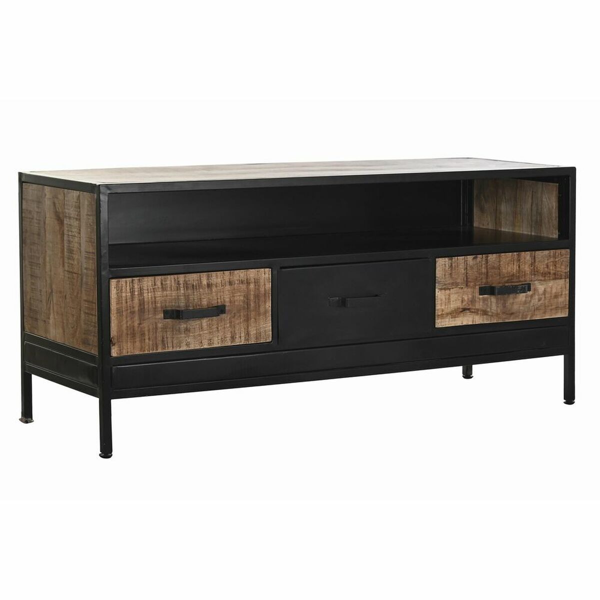 TV-möbler DKD Home Decor Brun Svart 125 x 40 x 55 cm