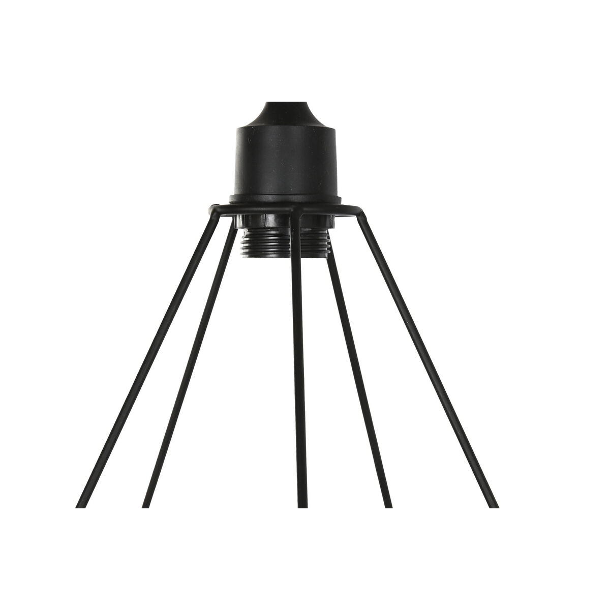 Taklampa Home ESPRIT Svart Gyllene Metall 50 W 28 x 27 x 34 cm (2 antal) - 2