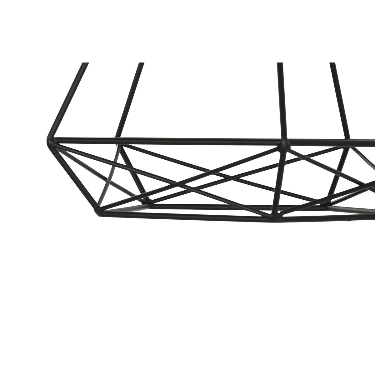 Taklampa Home ESPRIT Svart Gyllene Metall 50 W 28 x 27 x 34 cm (2 antal) - 3
