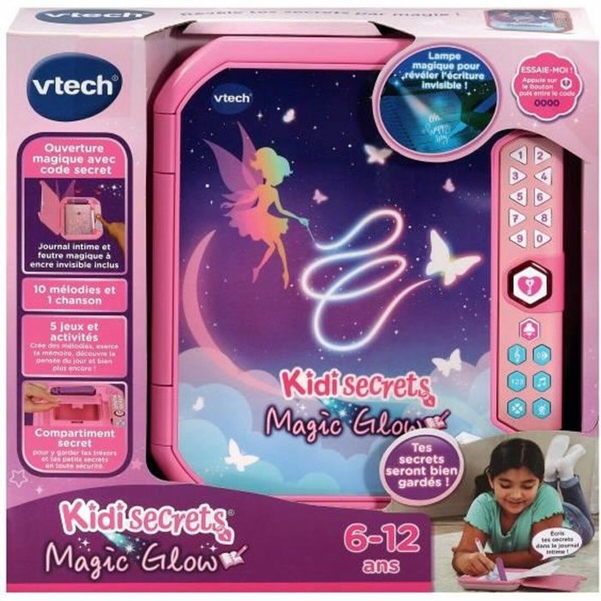 Interaktiv leksak Vtech KIDISECRETS MAGIC GLOW