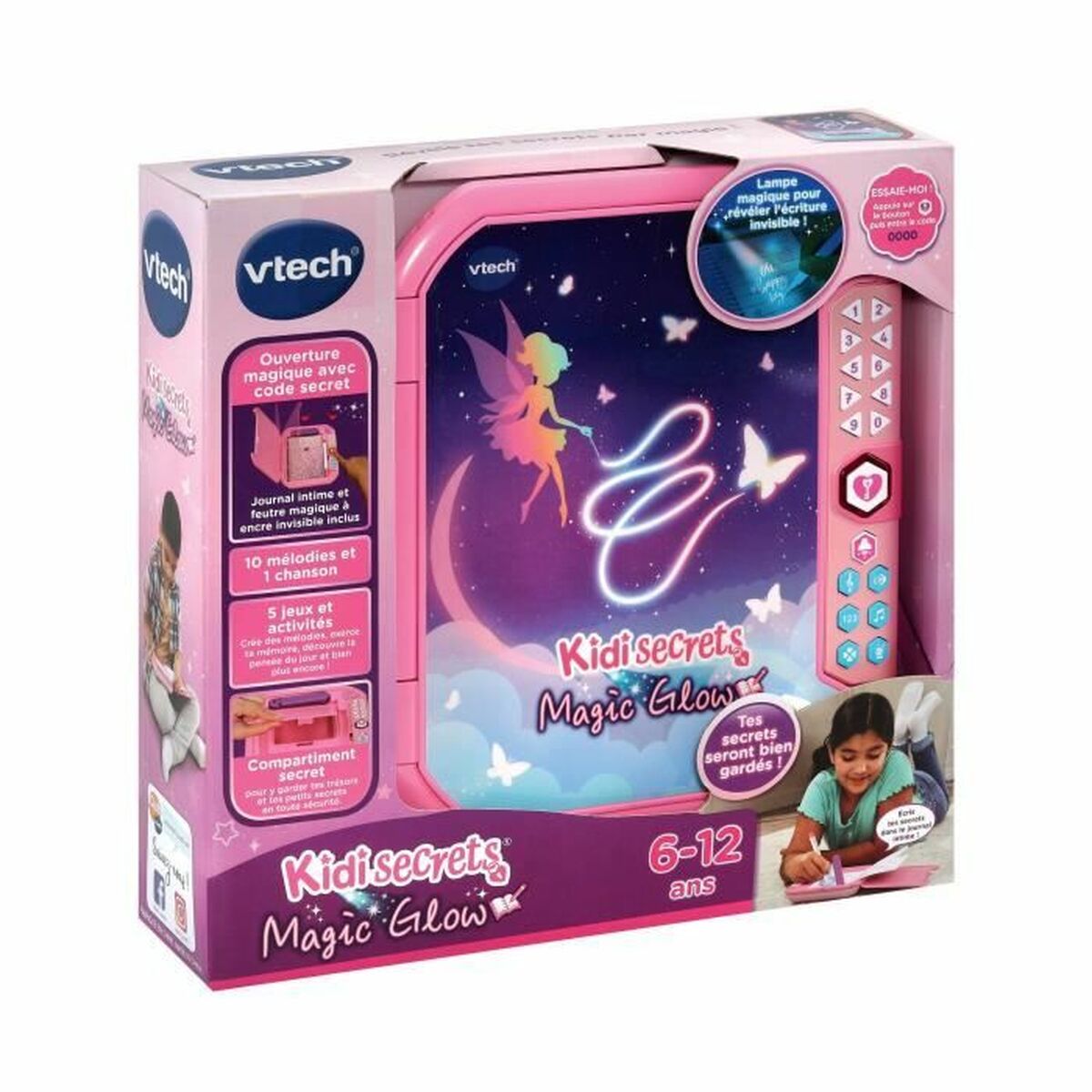 Interaktiv leksak Vtech KIDISECRETS MAGIC GLOW - 6