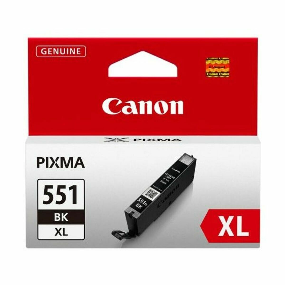 Original Bläckpatron Canon CLI-551XL BK Svart - 3