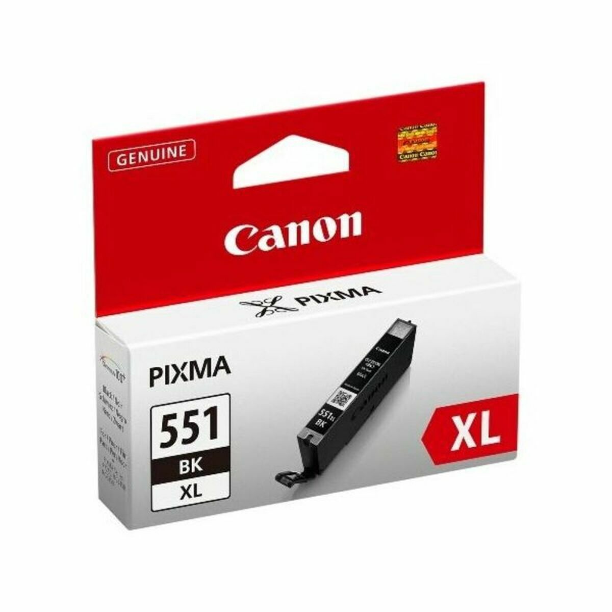 Original Bläckpatron Canon CLI-551XL BK Svart - 7