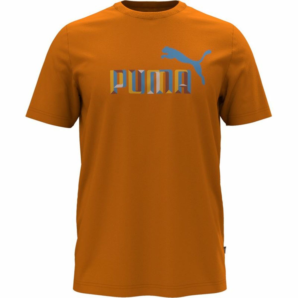 T-shirt med kortärm Herr Puma Daily 3.0 Mörk Orange