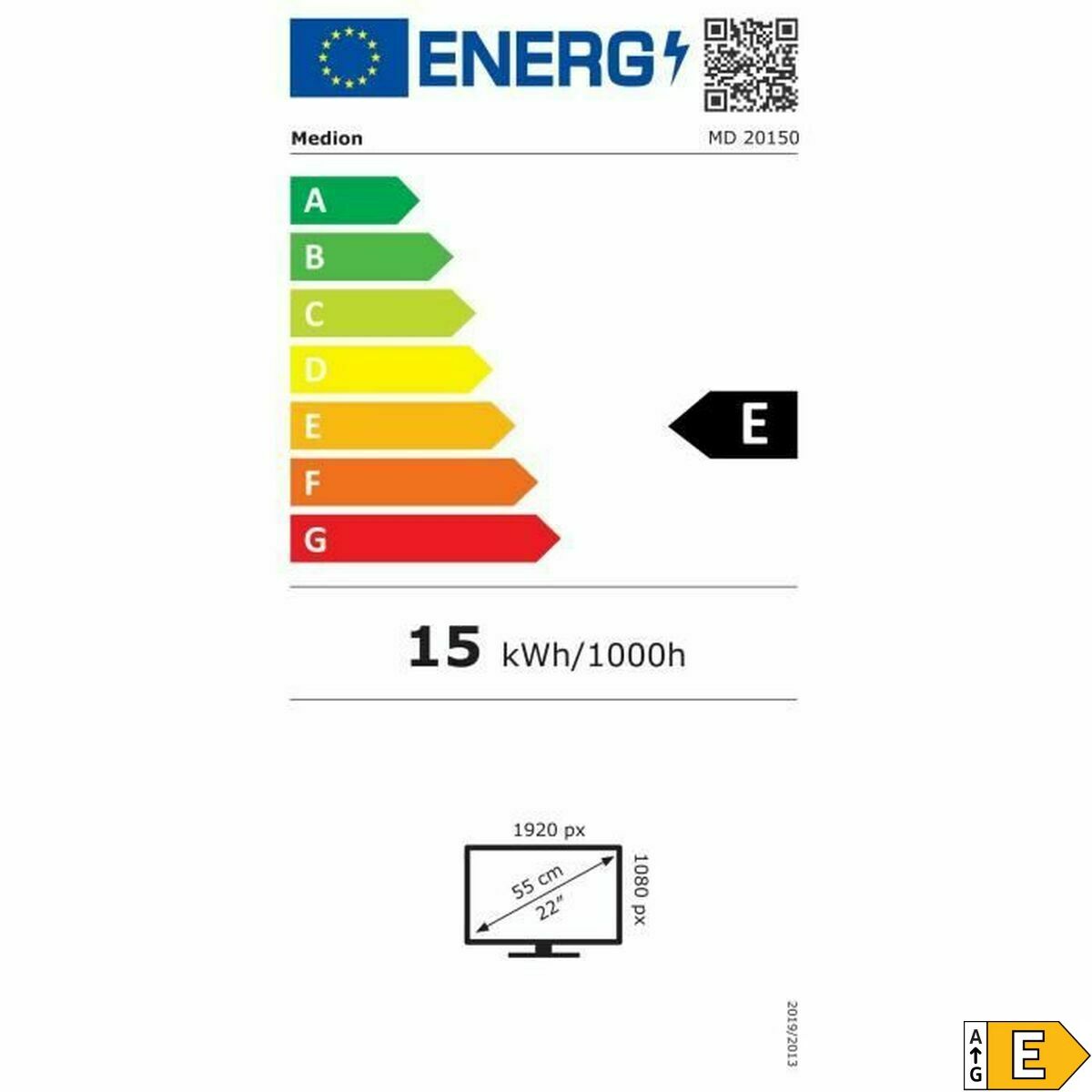 Monitor Medion 30036272 Full HD LCD 22" - 2