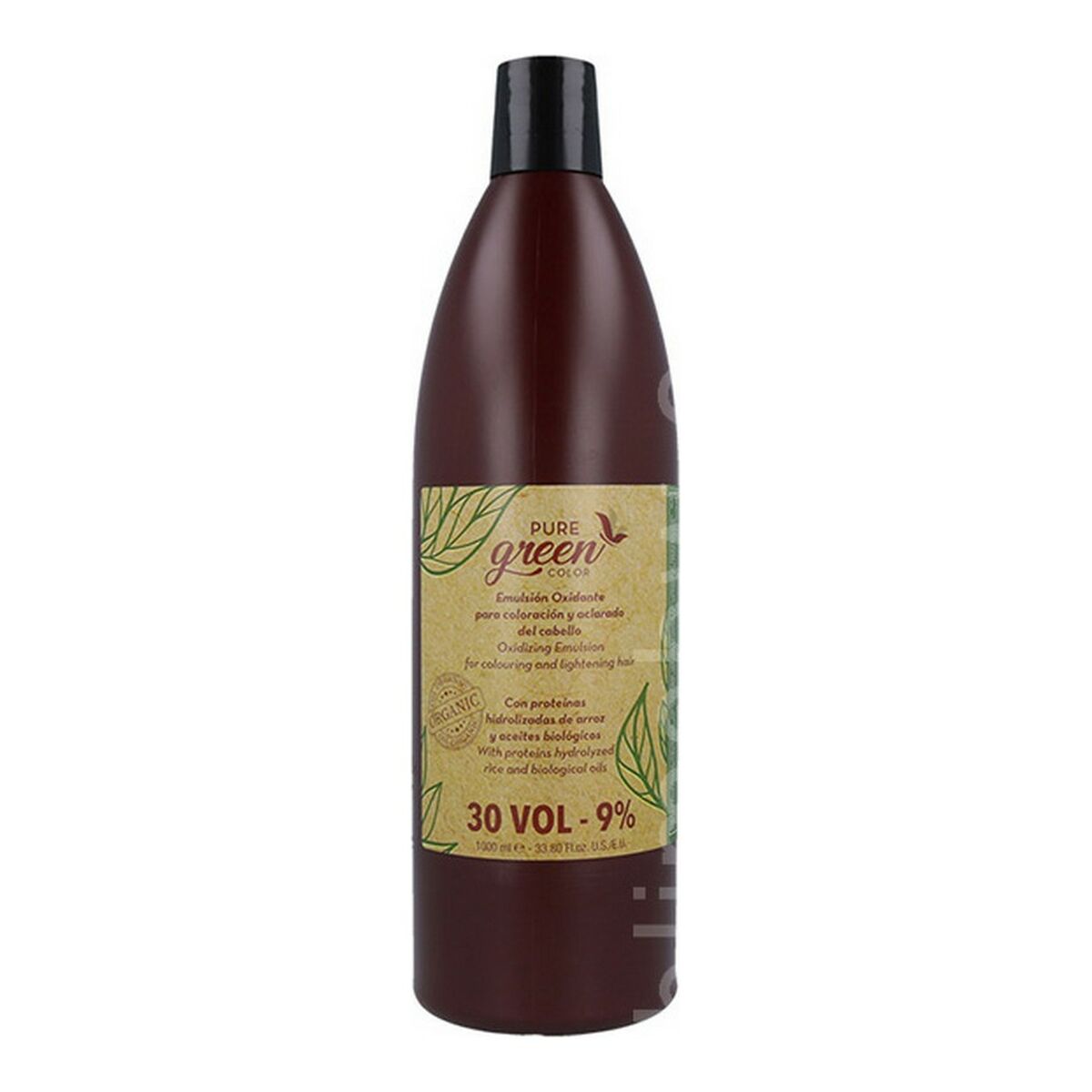 Håroxideringsmedel Emulsion Pure Green Green Emulsión 30 Vol 9 % (1000 ml) - 2