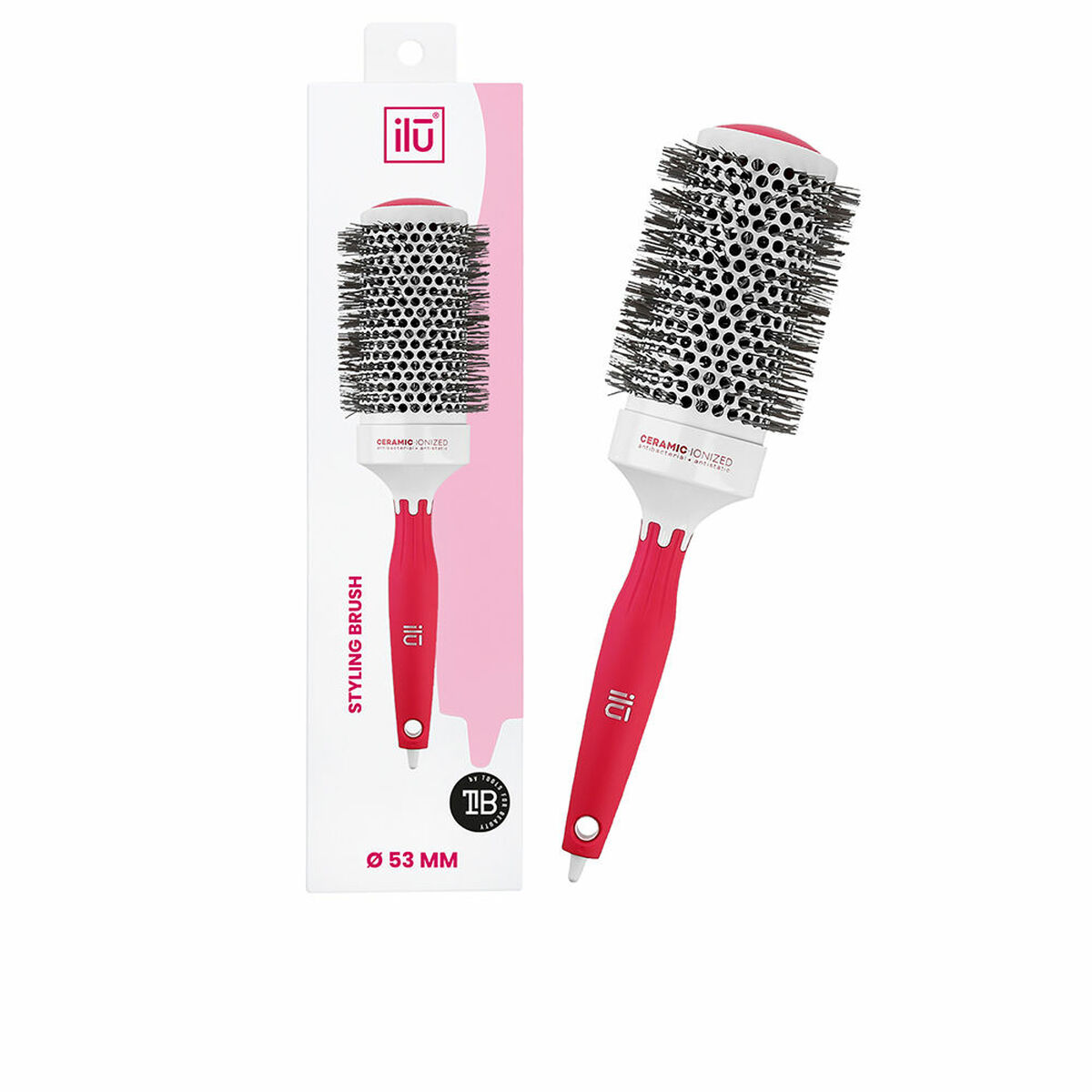 Styling borste Il? Styling Rosa Keramik Ø 53 mm