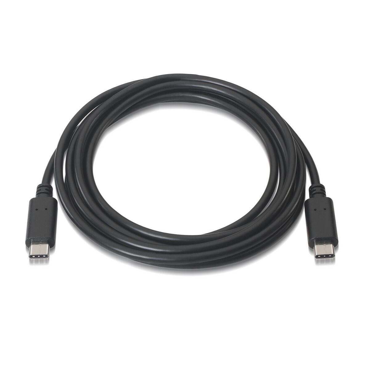 USB-C-kabel Aisens A107-0058 Svart 3 m - 2