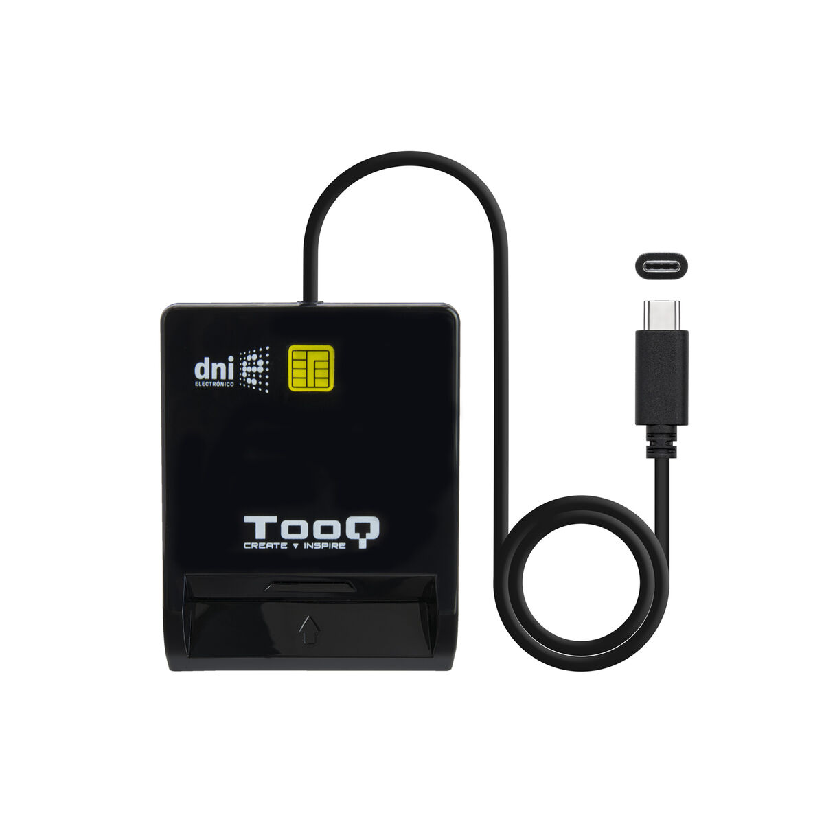 Smartkortläsare TooQ TQR-211B Svart - 2