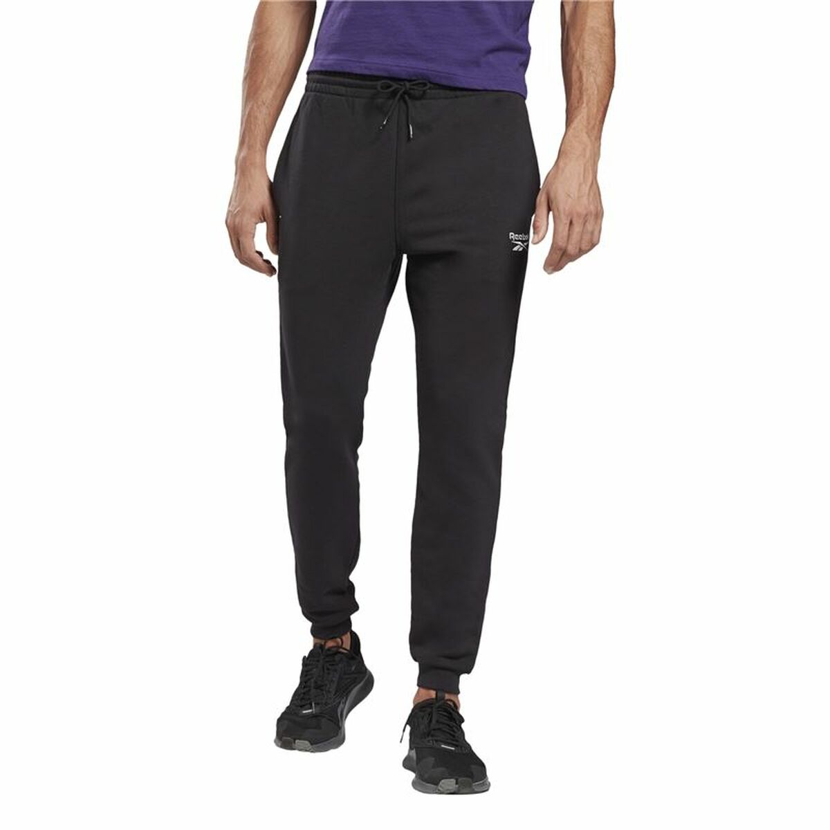 Byxor för vuxna Reebok Identity  Svart - 3