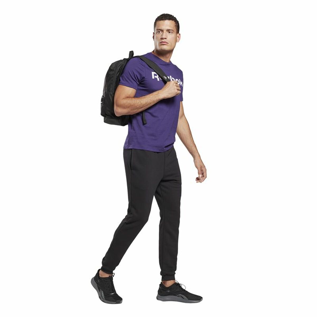 Byxor för vuxna Reebok Identity  Svart - 5