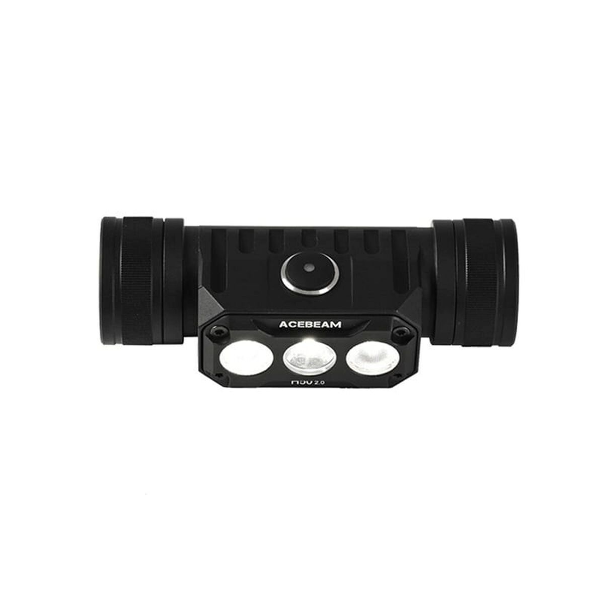 LED-lampa för huvudet Acebeam H50 2.0 Svart Orange - 3