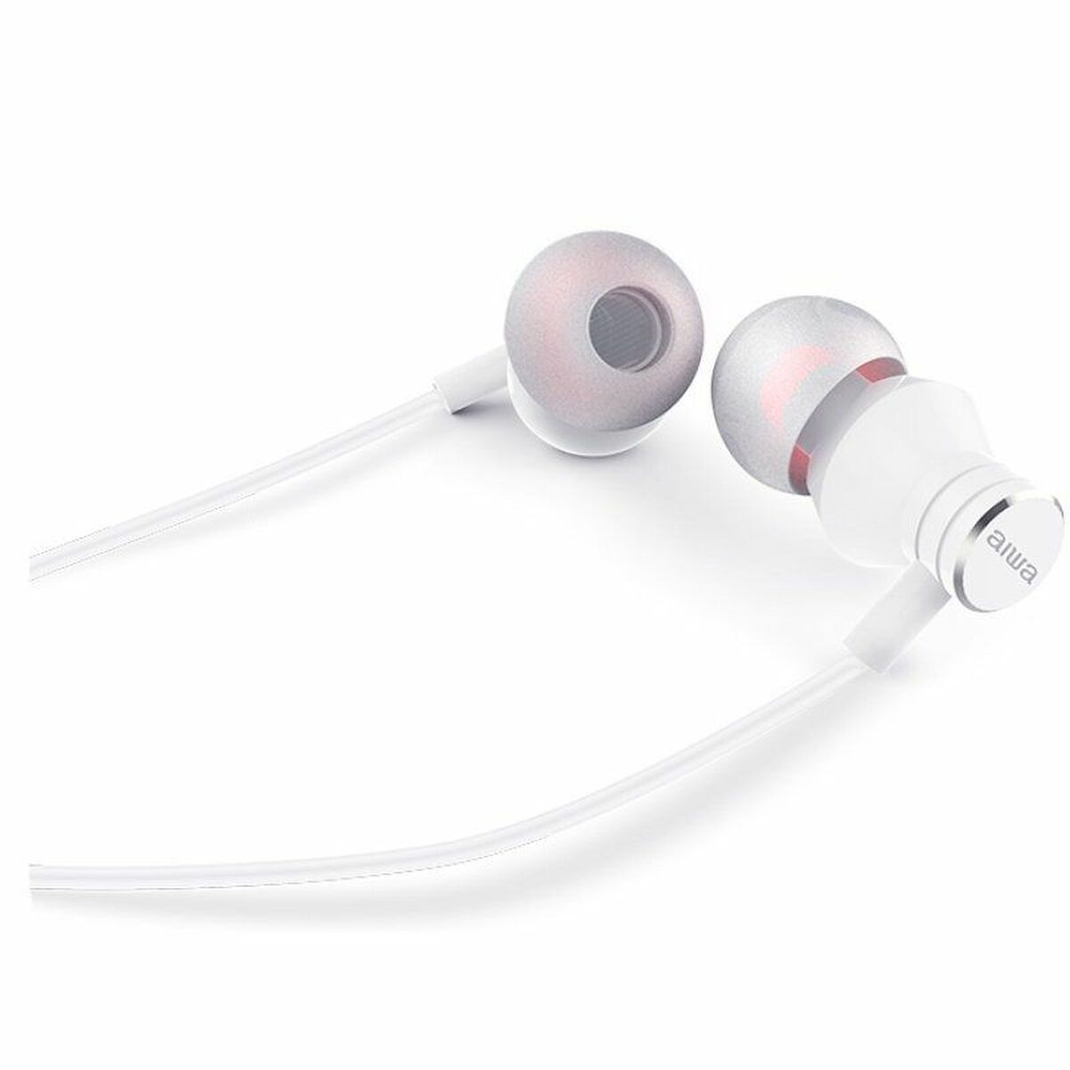 Hörlurar Aiwa ESTM-50USB-C/WT Vit