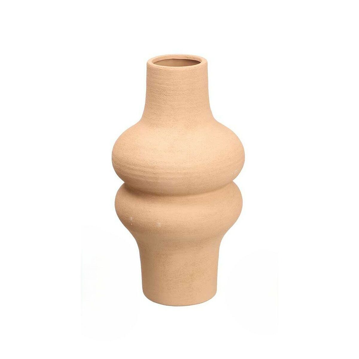 Vas Gift Decor Brun Keramik 18 x 34,5 x 18 cm