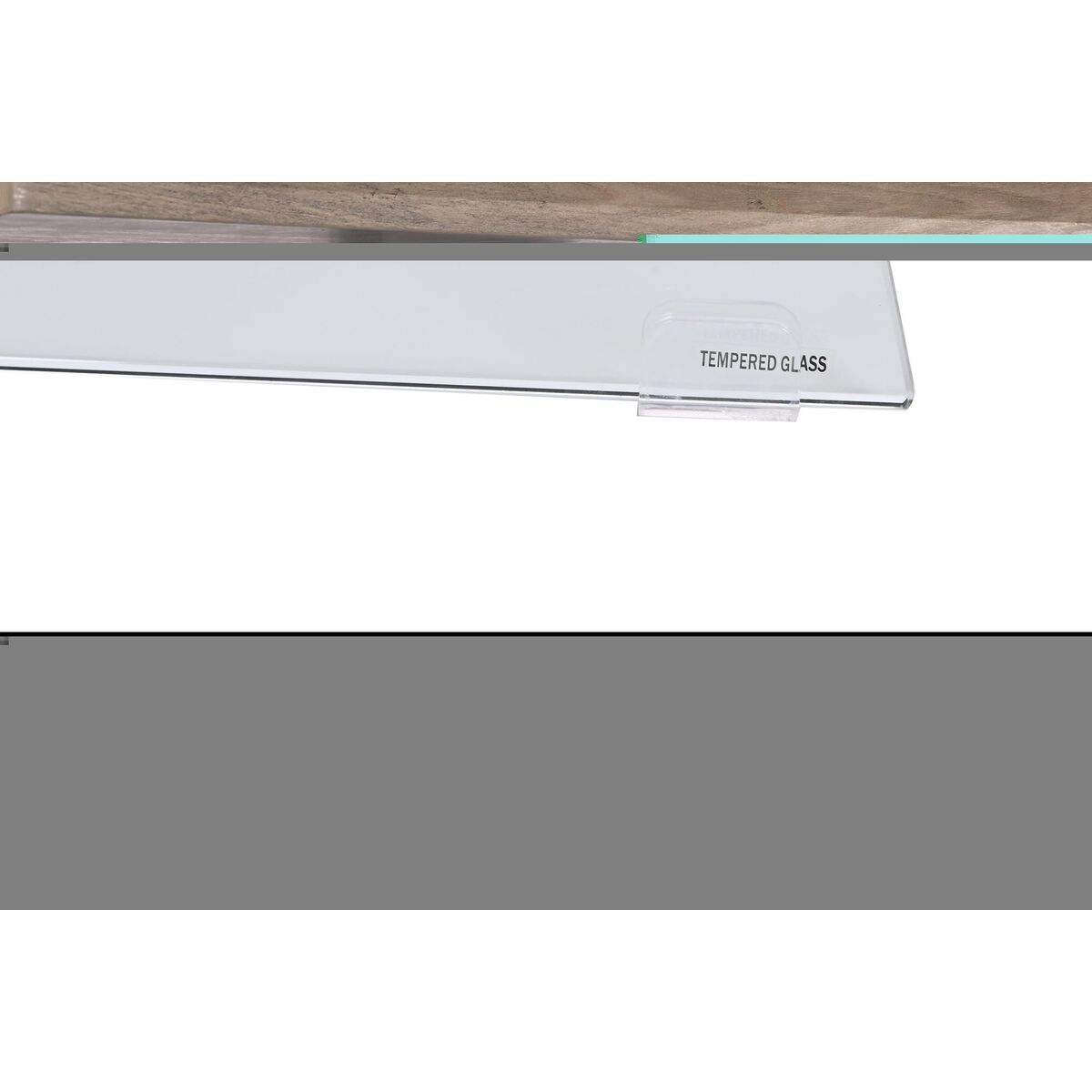 Mottagare DKD Home Decor Transparent Ljusgrå 120 x 40 x 76 cm - 5