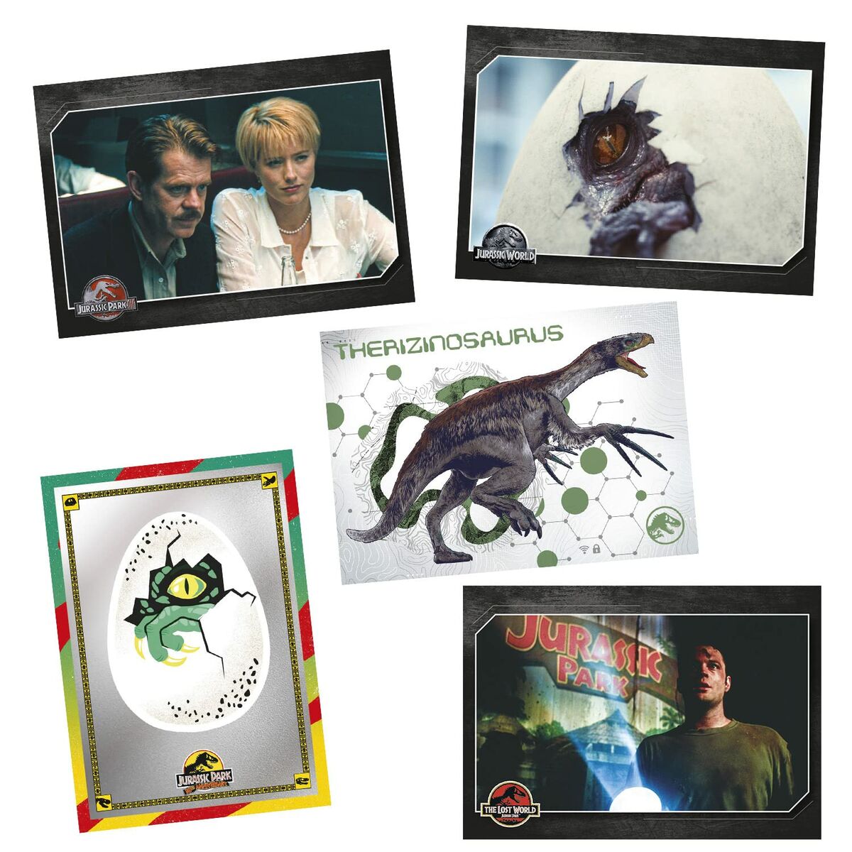 Förpackning med samlarkort Panini Jurassic Parc - Movie 30th Anniversary - 3
