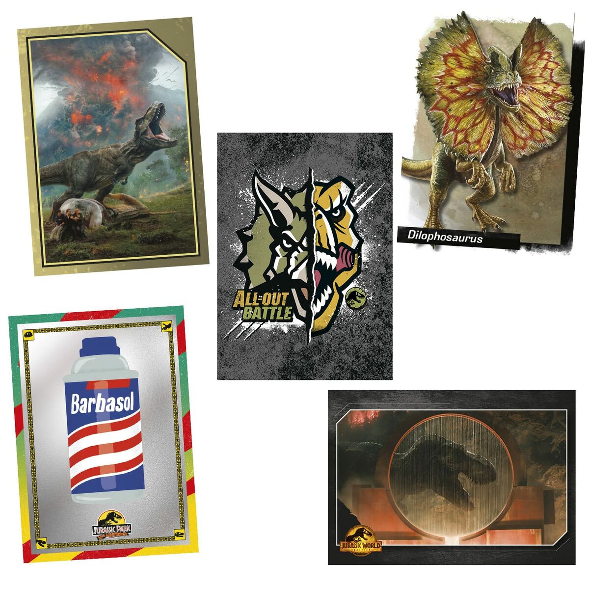 Förpackning med samlarkort Panini Jurassic Parc - Movie 30th Anniversary - 2