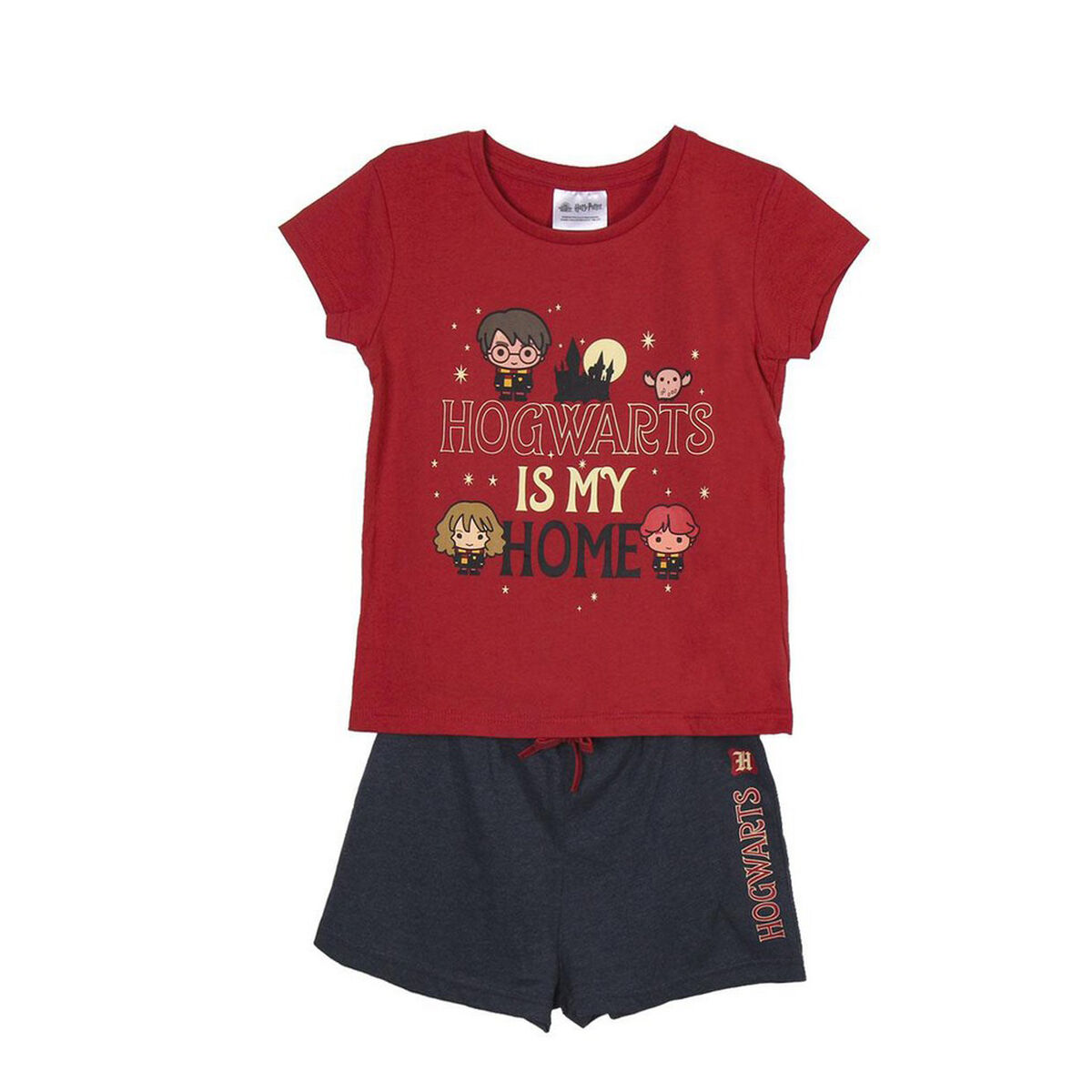 Pyjamas Barn Harry Potter Röd - 12