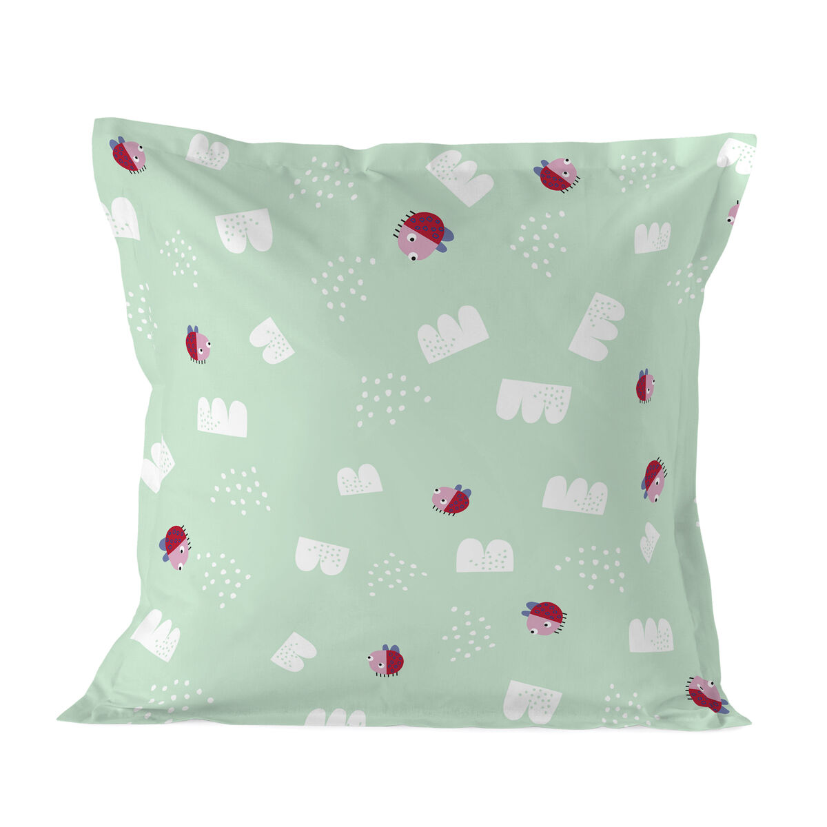 Örngott HappyFriday Moshi Moshi Patchword animal Multicolour 60 x 60 cm