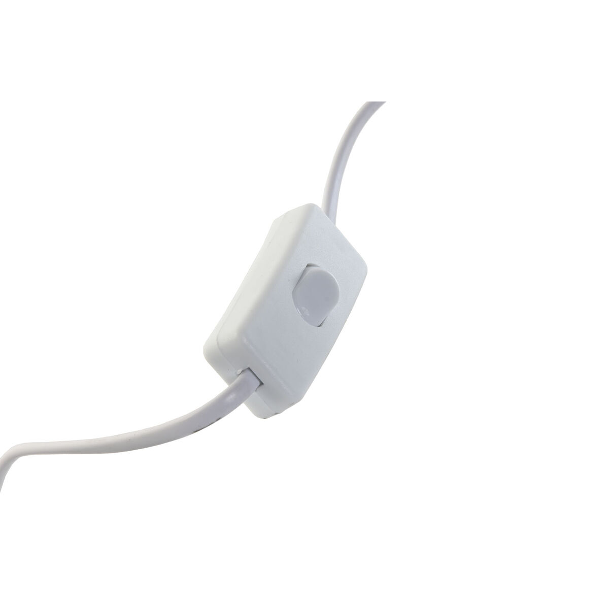 Bordslampa Home ESPRIT Vit Beige Metall 25 W 220 V 20 x 20 x 46 cm (2 antal) - 4