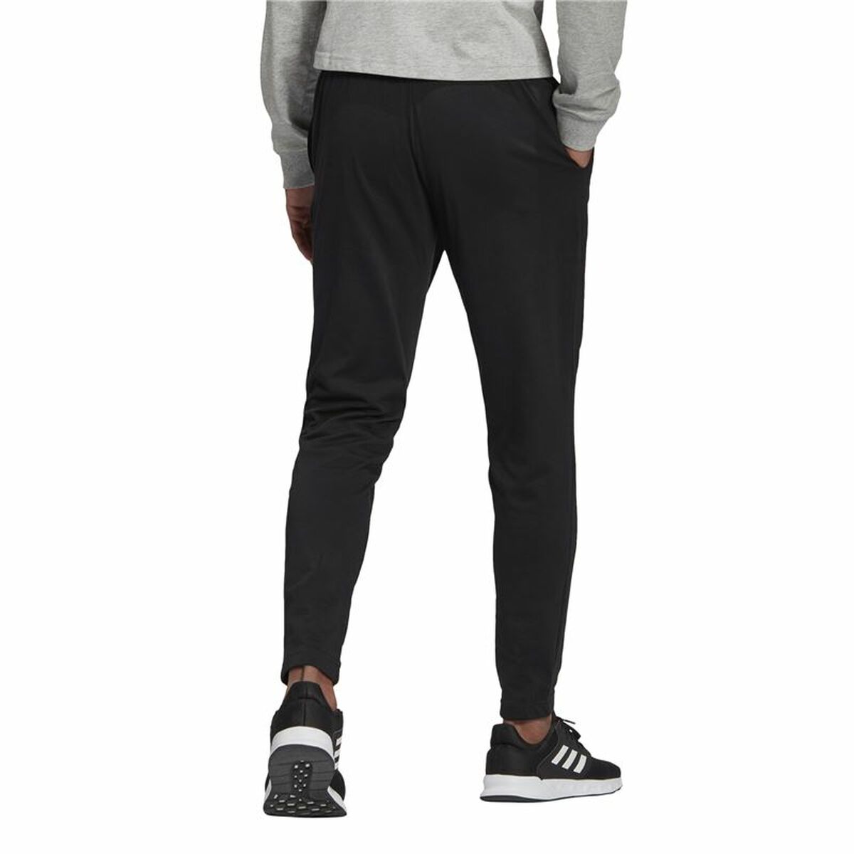 Byxor för vuxna Adidas Essentials  Svart - 5