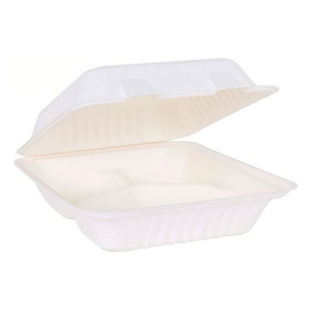 Set med matbrickor Viejo Valle Vit 22,5 x 20,5 x 7,7 cm Lunchlåda 3 Fack - 2