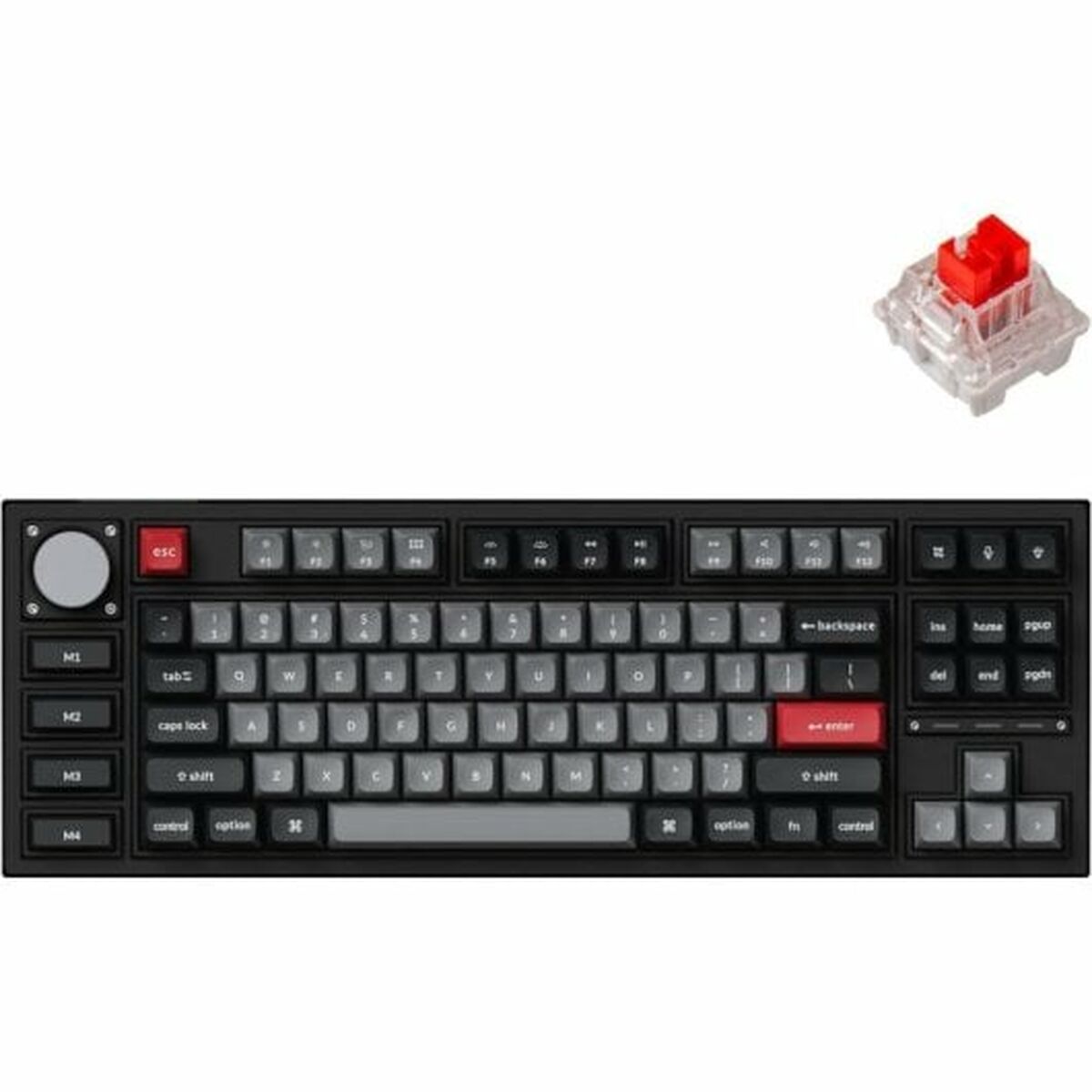 Tangentbord Keychron Svart