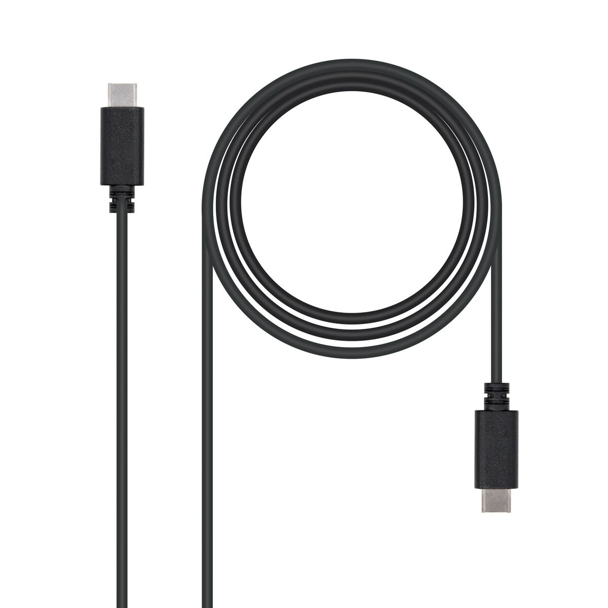 USB-kabel NANOCABLE 10.01.2301 Svart 1 m - 2