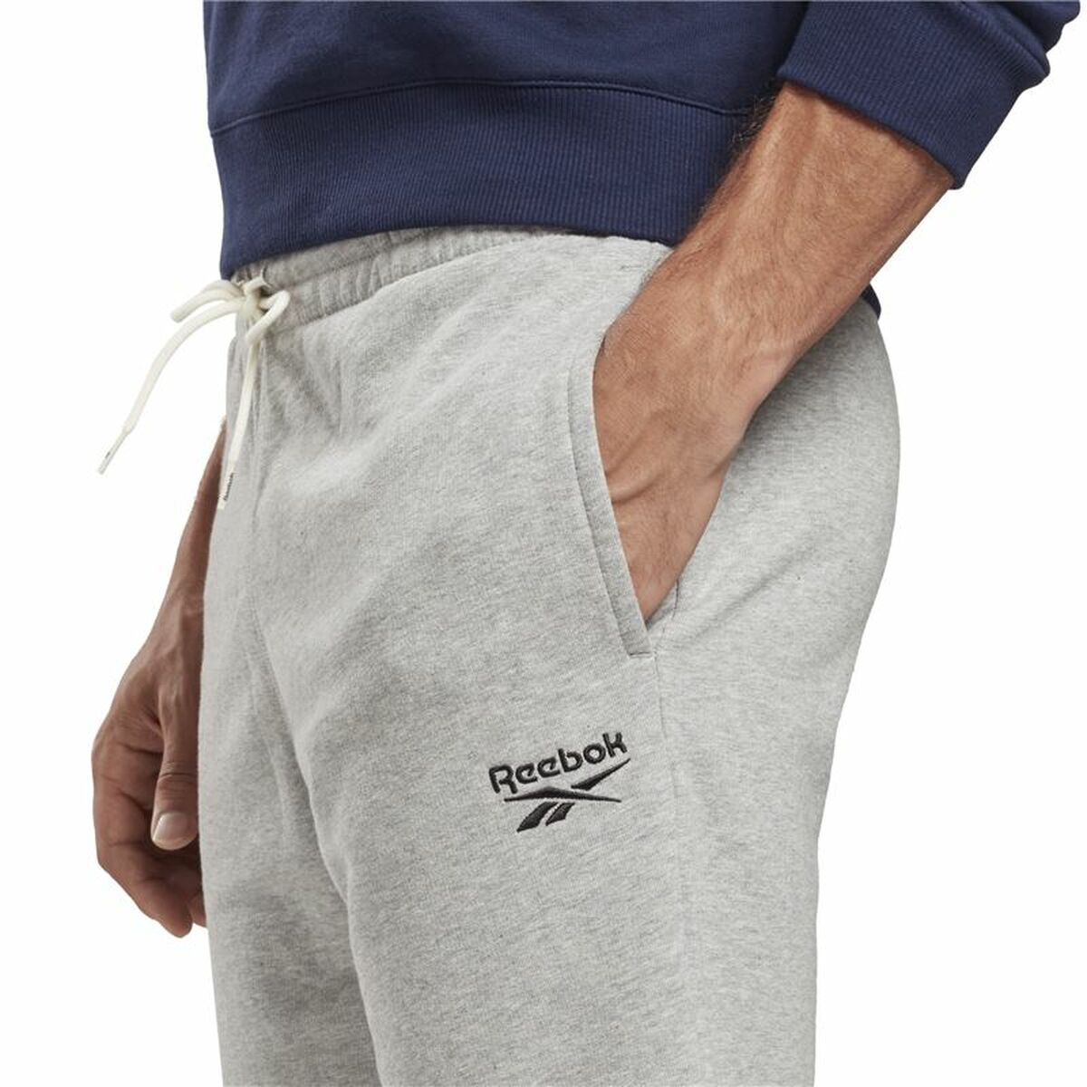 Byxor för vuxna Reebok Identity  Grå - 6