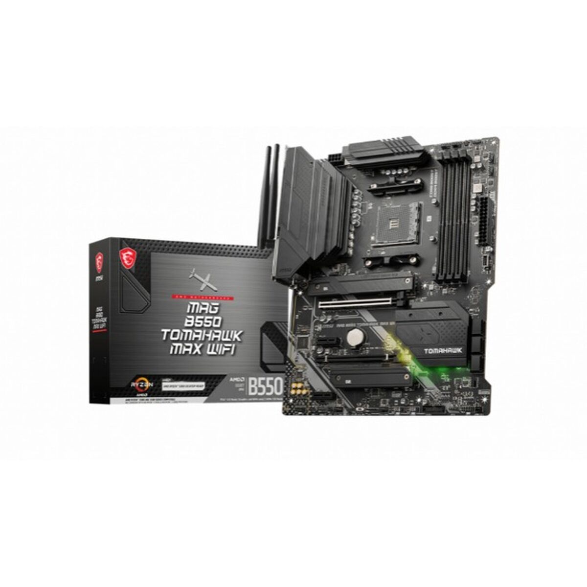 Moderkort MSI MAG B550 TOMAHAWK MAX WIFI AMD AM4 AMD B550 ATX - 7