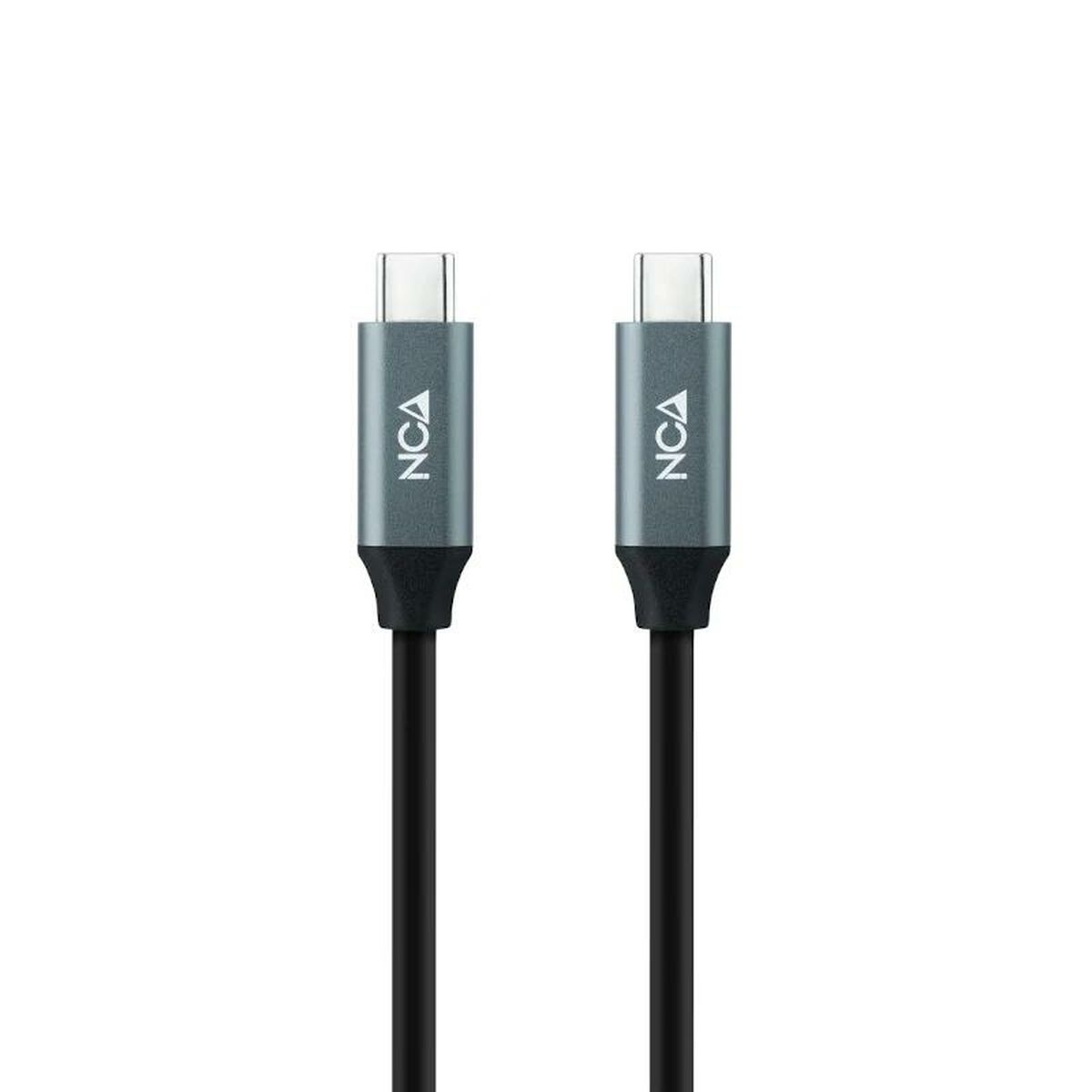 USB-C-kabel NANOCABLE 10.01.4301-L150 Svart 1,5 m 4K Ultra HD (1 antal) - 2