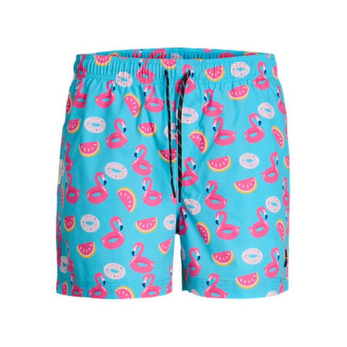 Baddräkt Herr Jack & Jones JPSTMAUI JJSWIM NOVELTY AOP AKM SN 12272809 Blå