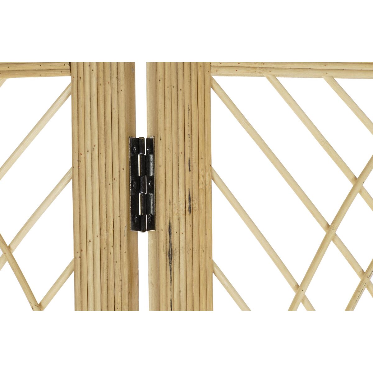 Skärm DKD Home Decor 136 x 2,5 x 180 cm Metall Bambu 30 x 40 cm - 3
