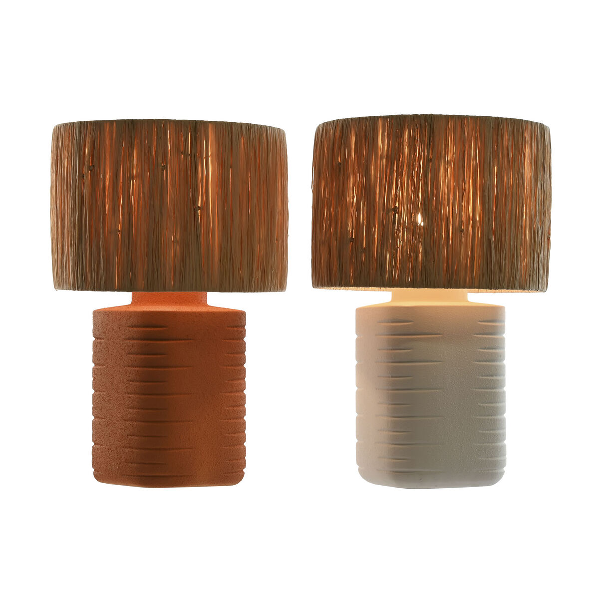 Bordslampa Home ESPRIT 35 x 35 x 55 cm (2 antal) - 3