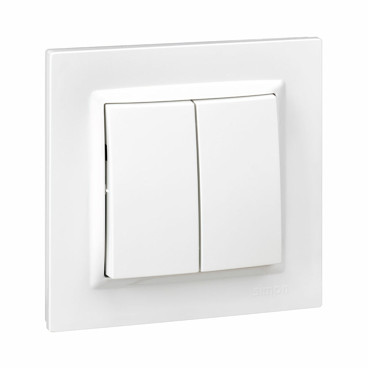 Vippströmbrytare dubbel Simon 8,4 x 4 x 8,4 cm - 2