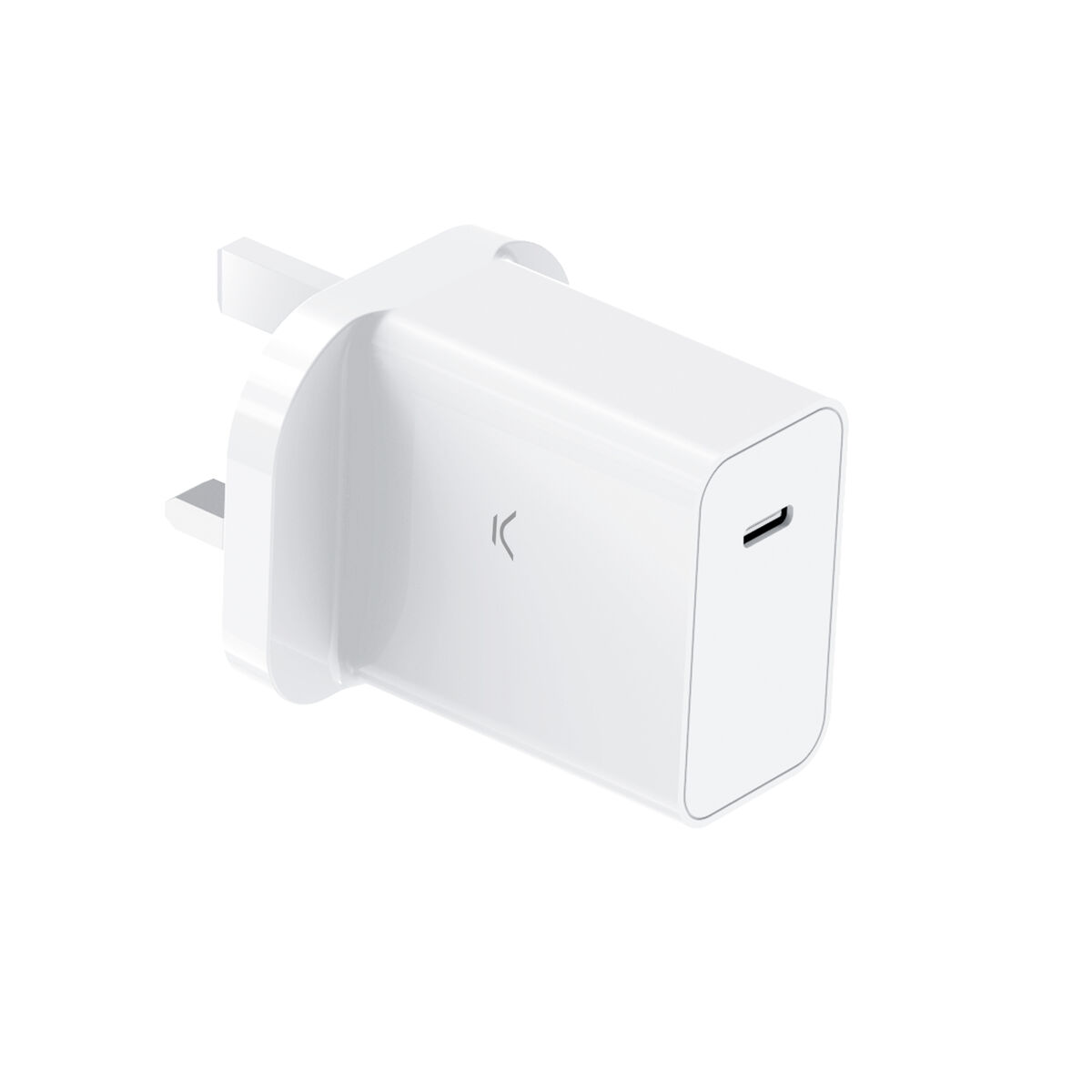 Väggladdare KSIX PPS Vit 30 W