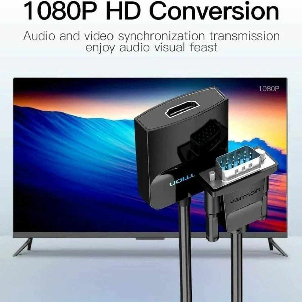 VGA till HDMI Adapter Vention ACNBF - 4