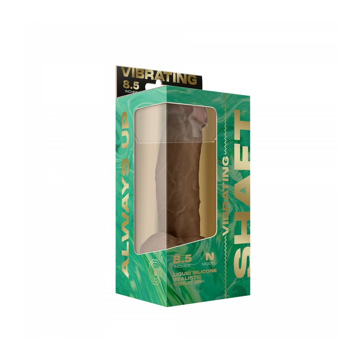 Realistisk vibrator Shaft N 8.5 - OAK - 3